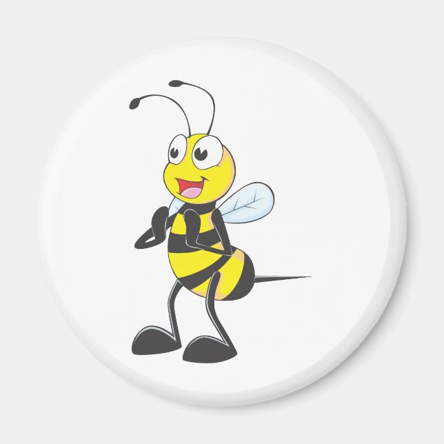 Anpassningsbar Shirts: Clapping Händer Bee Shirts Magnet (Framsidan)