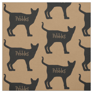 Anpassningsbar Siamese Cat Fabric Tyg