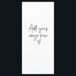 Anpassningsbar Signera Bröllop-händelsekortmatning Meny<br><div class="desc">Lägg till den inköpta mallen i den här tomma poster för anpassningsbar av perfekt för bröllop eller händelse.</div>