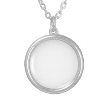 Anpassningsbar Silverpläterat Halsband