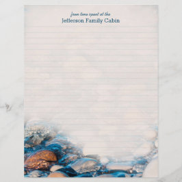 Anpassningsbar Sjö House Memories Linted Page