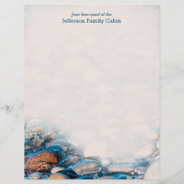 Anpassningsbar Sjö House Memories Page