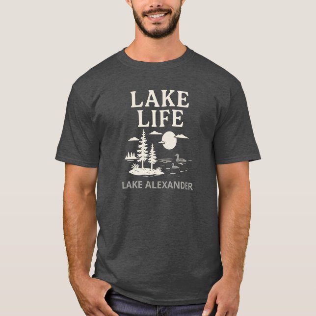Anpassningsbar Sjö Life Manar T Shirt (Framsida)