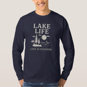 Anpassningsbar Sjö Life Manar's Långärmad Shirt T