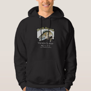 Anpassningsbar Sjö och Date South Dakota Walleye O Hoodie