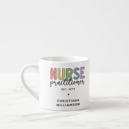 Anpassningsbar Sjuksköterska NP Nurse Studenten Espressomugg