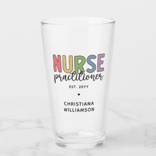 Anpassningsbar Sjuksköterska NP Nurse Studenten Glaskopp