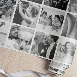 Anpassningsbar Skapa din egen 30 Photo Collage Gif Presentpapper