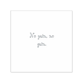 Anpassningsbar skapa din egen text | GYM-motivatio Självfärgande Stämpel