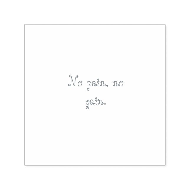 Anpassningsbar skapa din egen text | GYM-motivatio Självfärgande Stämpel (Design)