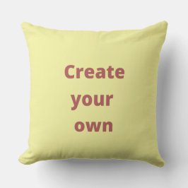 Anpassningsbar skapar din egen familj, modern chic kudde