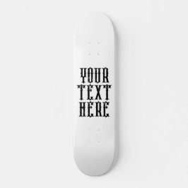 Anpassningsbar Skate Board Grunge-teckensnitt