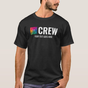 Anpassningsbar Skicka Business Logotyp hit Manar C T Shirt