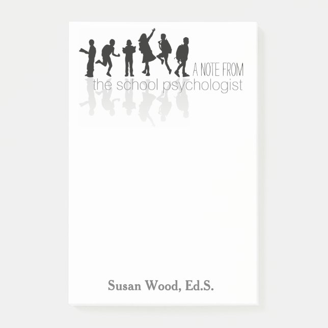 Anpassningsbar skolar den stora psykologen post-it block (Framsida)