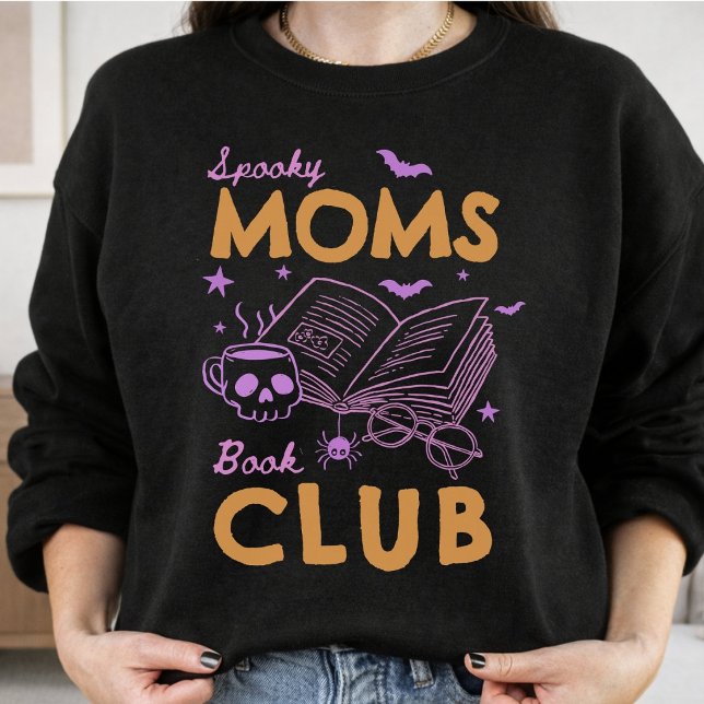 Anpassningsbar Skräckmamma Bokklubb Rolig Hallowee T Shirt (Skapare uppladdad)