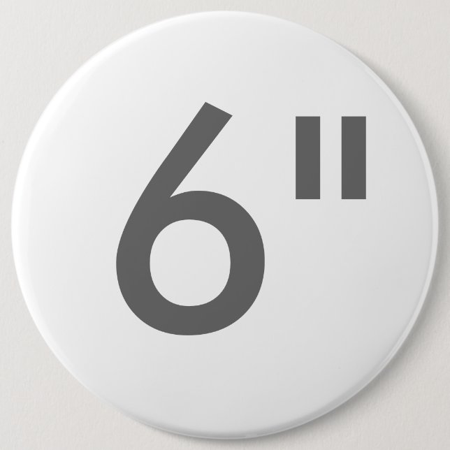 Anpassningsbar Skriv ut 6-tums tom gul rundknapp Knapp (Framsida)