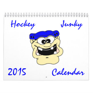 Anpassningsbar skrivev ut hockeykalendern 2015 kalender