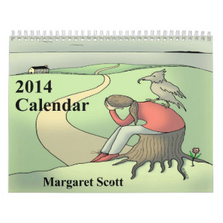 Anpassningsbar skrivev ut kalender 2014