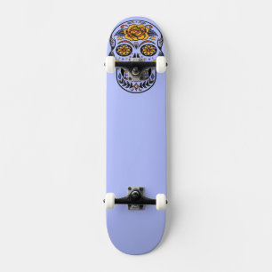 Anpassningsbar Skull Mini Skateboard Bräda 18,5 Cm