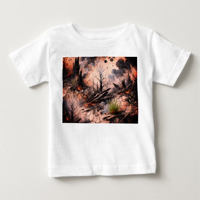 Anpassningsbar Småbarn T-Shirt - Unik & Snyggt (Framsida)