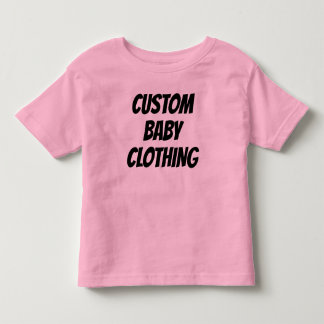 Anpassningsbar Småbarn T-skifta tom mall T Shirt