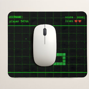 Anpassningsbar - Snake Game Pad - Namn och Score Musmatta