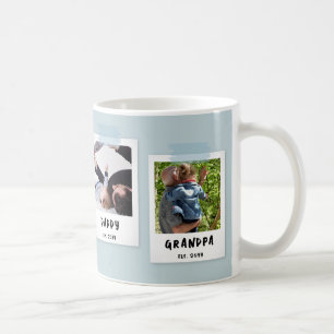 Anpassningsbar Snapshot Stil Fars dag Grandpa Gift Kaffemugg