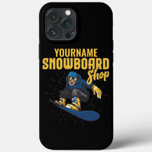 Anpassningsbar Snö Boarder Snowboarding Shop Big L