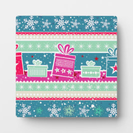 Anpassningsbar Snöflingor och Presenter