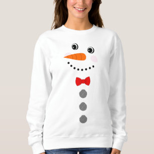 Anpassningsbar Snögubbe Red Bowtie Black Buffalo B T Shirt