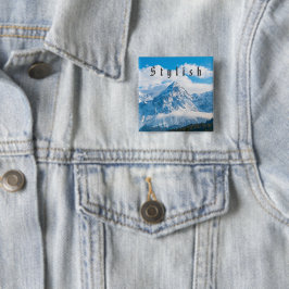 Anpassningsbar Snyggt Himlar Bild och textram på  Knapp