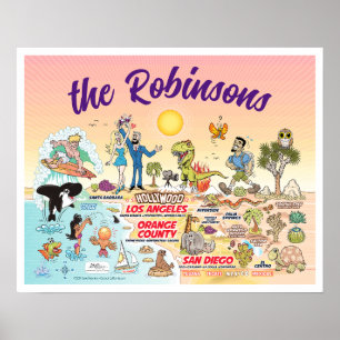 Anpassningsbar SoCal Dream Poster