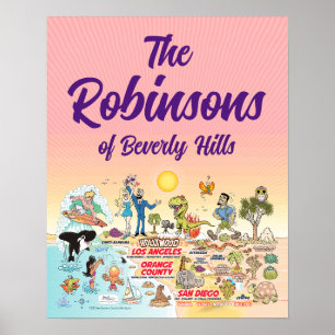 Anpassningsbar SoCal Poster