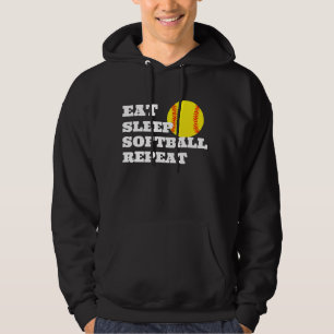 Anpassningsbar Softball Hoodie - Lättare viloläge