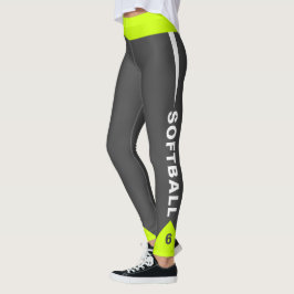 Anpassningsbar Softball Leggings