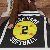 Anpassningsbar Softball Team Namn & Player Number 