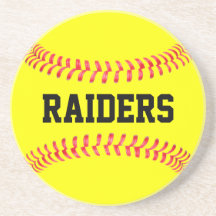 Anpassningsbar Softball Team Namn Text Sports Coac