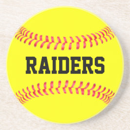 Anpassningsbar Softball Team Namn Text Sports Coac Underlägg