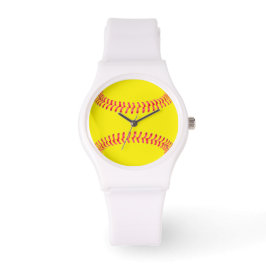 Anpassningsbar Softball Watch Armbandsur