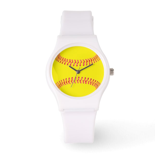 Anpassningsbar Softball Watch Armbandsur (Framsida)
