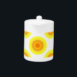 Anpassningsbar Solros Mönster<br><div class="desc">Solros mönster i gult och orange. Ursprunglig design.</div>