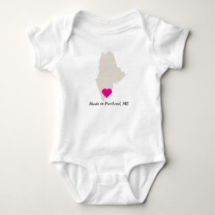 Anpassningsbar som gjorts i delstaten Kärlek Baby Tee