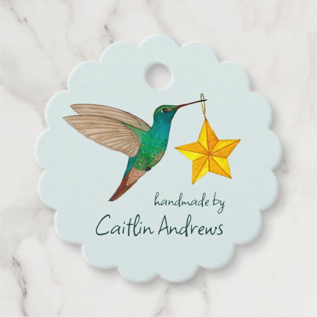 Anpassningsbar som hanteras gåvor etiketter (Framsida)