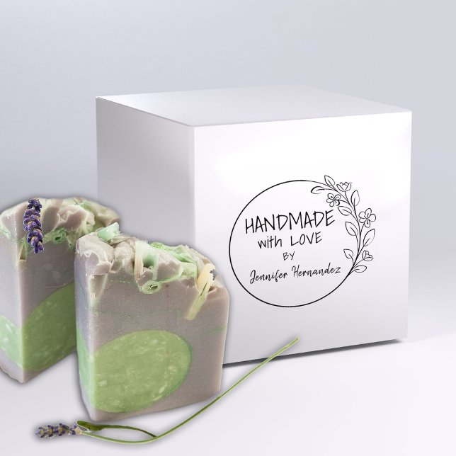 Anpassningsbar som hanteras med kärlek, Blommigt Stämpel (Skapare uppladdad)