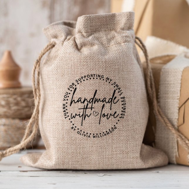 Anpassningsbar som hanteras med Kärlek Namn Tack Stämpel (Skapare uppladdad)