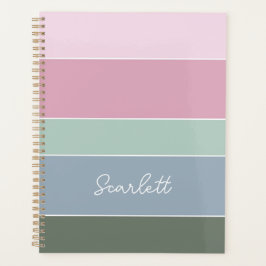 Anpassningsbar Sommar Färger Färg Block Rand