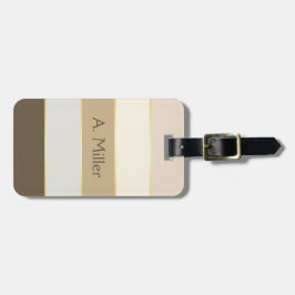 Anpassningsbar Sommar Färger Färg Block Rand Bagagebricka