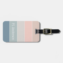 Anpassningsbar Sommar Färger Färg Block Rand Bagagebricka