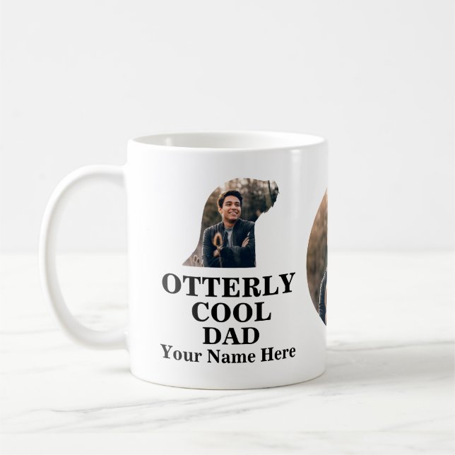 Anpassningsbar, söt foto med bättre form Otterly c Kaffemugg (Vänster)