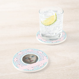 Anpassningsbar Söt Pastel Rosa och Blue Mandala Ra Underlägg